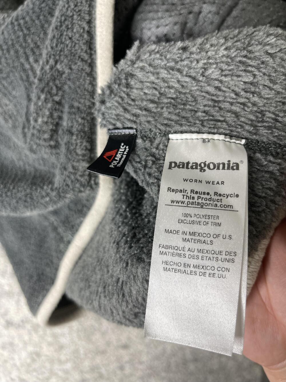 Patagonia Sweater Womens Extra Small Polartec Thermal Pro Fleece Pullover XS - Picture 5 of 7